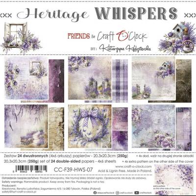 Craft O'Clock Heritage Whispers - Paper Set