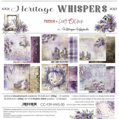 Craft O'Clock Heritage Whispers - Paper Set