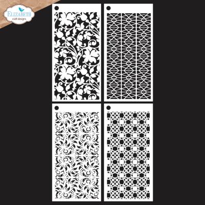Elizabeth Craft Designs Stencils - Journal 7