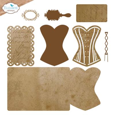 Elizabeth Craft Designs Mr. & Mrs. Dies - Laced Up