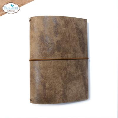 Elizabeth Craft Art Journal Stonewashed Brown Passport XL