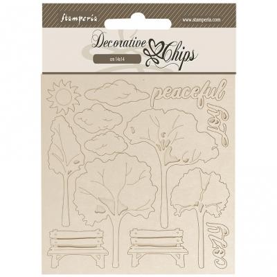 Stamperia Silent Sea - Garden