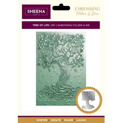 Crafter's Companion 3D Embossing Folder & Metal Die - Tree of Life