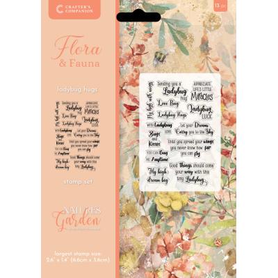 Crafter's Companion Flora & Fauna - Ladybug Hugs