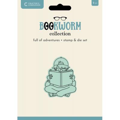 Crafters Companion Bookworm Stempel - Full of Adventures