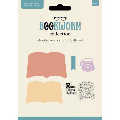 Crafters Companion Bookworm Stempel - Chapter One