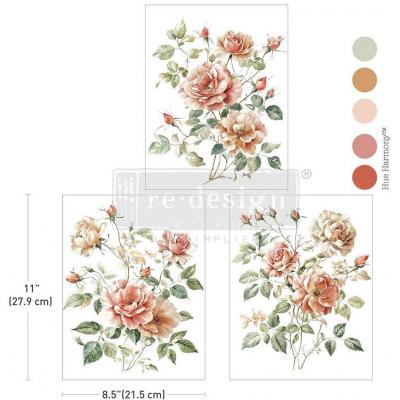 Prima Marketing Re-Design Middy Foil Transfers - Gentle Symphony