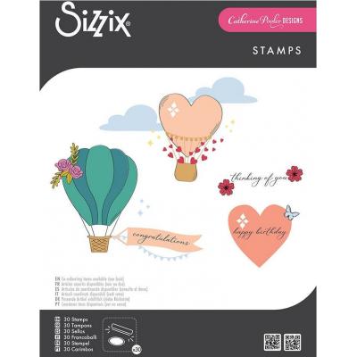 Sizzix by Catherine Pooler Stempel - Up and Away