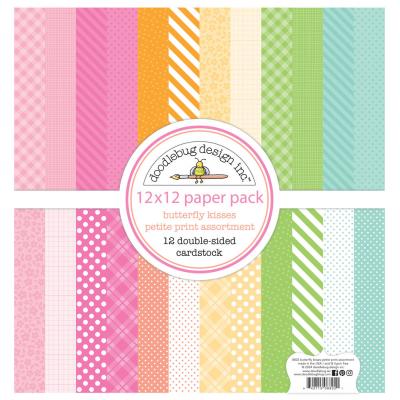 Doodlebug Design Butterfly Kisses - Petite Prints Assortment