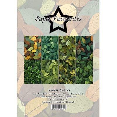 Paper Favourites Paper Pad - Forest Leaves