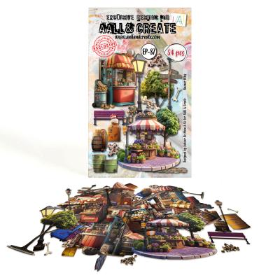 Aall and Create Bazaar Trails Ephemera Die-Cuts - Bazaar Bliss