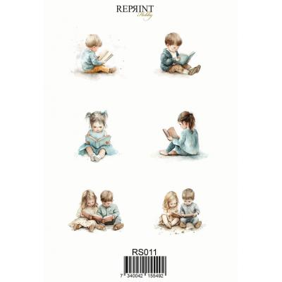 Reprint Sticker - Children