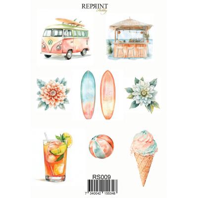 Reprint Sticker - At the Beach