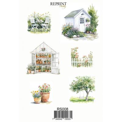 Reprint Sticker - Garden