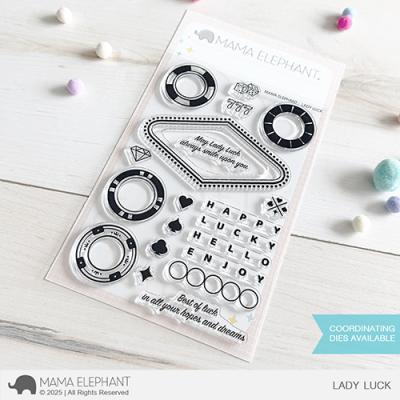 Mama Elephant Stempel - Lady Luck