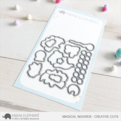 Mama Elephant Creative Cuts - Magical Wizards