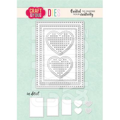 Craft & You Design Cutting Dies - ATC Cross Stiches