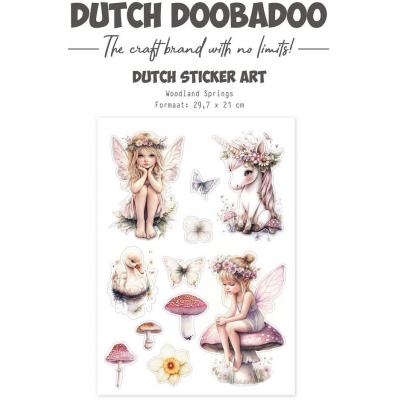 Dutch Doobadoo Sticker - Woodland Springs