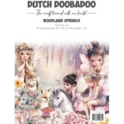 Dutch Doobadoo Woodland Springs - Paper Pack