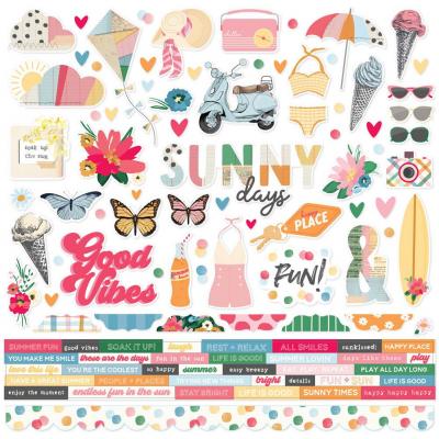 Simple Stories Sunny Days - Cardstock Stickers