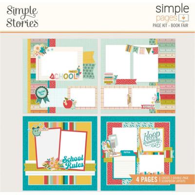 Simple Stories Book Fair - Simple Pages Kit
