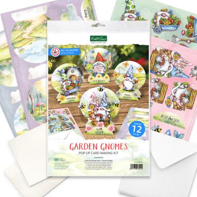 Katy Sue Designs Card Making Kit - Garden Gnomes