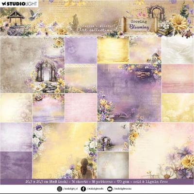 Studio Light Growing & Blooming - Background Paper