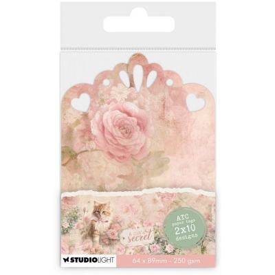 Studio Light A Cat's Secret - ATC Paper Tags