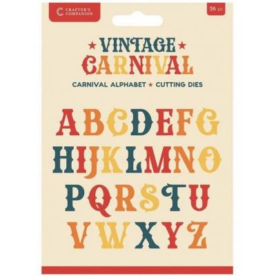 Crafter's Companion Vintage Carnival - Carnival Alphabet