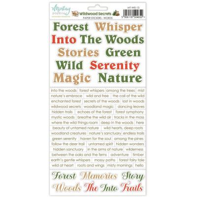 Mintay Papers Wildwood Secrets - Words