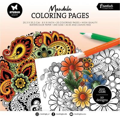 Studio Light Coloring Pages - Mandala