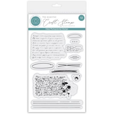 Craft Consortium Journalling & Mixed Media Phase 2 Stempel - Handwritting