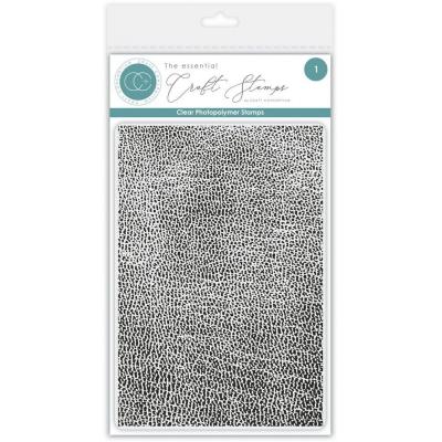 Craft Consortium Journalling & Mixed Media Phase 2 Stempel - Leather Texture