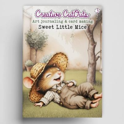Creatief Art Sweet Little Mice - Art Journaling & Card Making