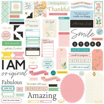 Spellbinders Paper Arts Rosie's Studio Hello It's Me! - Ephemera Sentiments