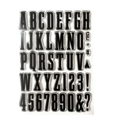 Elizabeth Craft Designs Once in a Lifetime Stempel - Bold Alphabet