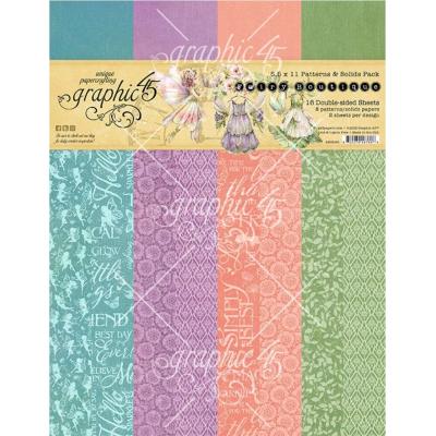Graphic 45 Fairy Boutique - Patterns & Solids Pack