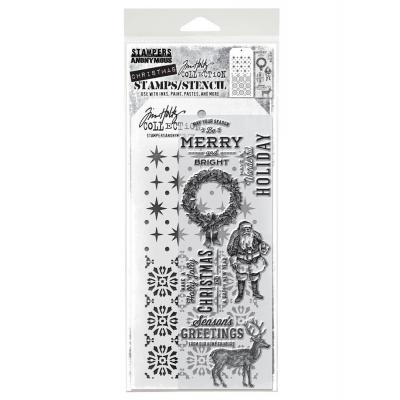 tampers Anonymous Mixed Media Tim Holtz Stempel + Schablone - Mixed Media #35