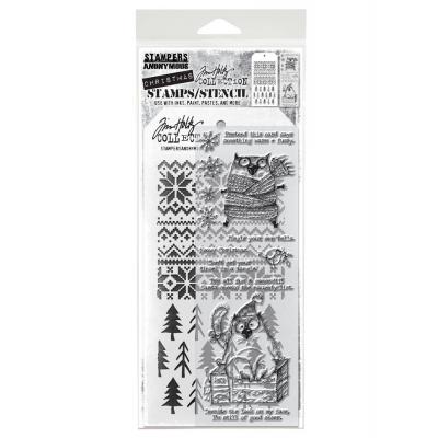 tampers Anonymous Mixed Media Tim Holtz Stempel + Schablone - Mixed Media #34