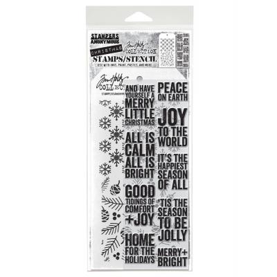 tampers Anonymous Mixed Media Tim Holtz Stempel + Schablone - Mixed Media #33