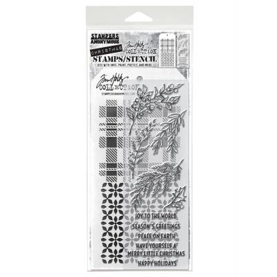 tampers Anonymous Mixed Media Tim Holtz Stempel + Schablone - Mixed Media #32
