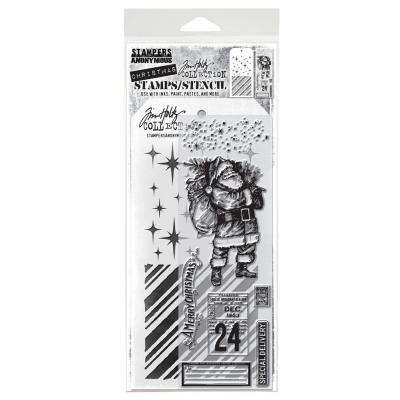 tampers Anonymous Mixed Media Tim Holtz Stempel + Schablone - Mixed Media #31