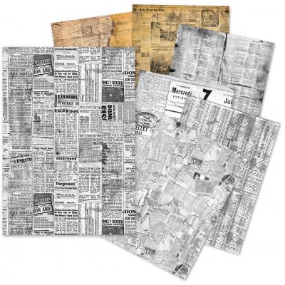 Ciao Bella Tissue Paper Set - Newspapers