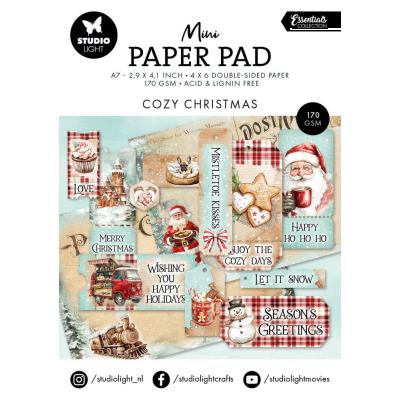 StudioLight Mini Paper Pad - Cozy Christmas