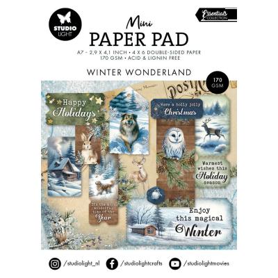 StudioLight Mini Paper Pad - Winter Wonderland
