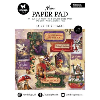 StudioLight Mini Paper Pad - Fairy Christmas