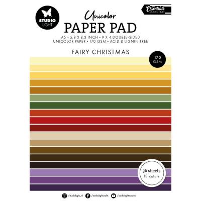 StudioLight Unicolor Paper Pad - Fairy Christmas