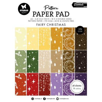 StudioLight Pattern Paper Pad - Fairy Christmas