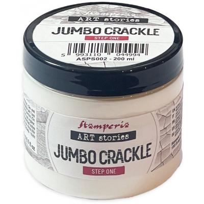 Stamperia Art Stories Texture Paste - Jumbo Crackle  Step 1