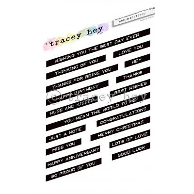 Tracey Hey Stempel - Sentiment Tapes